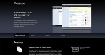 Message CMS Thumbnail Preview