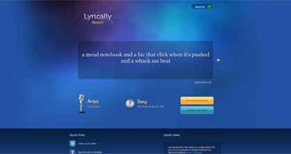 Lyrically Noted Thumbnail Preview