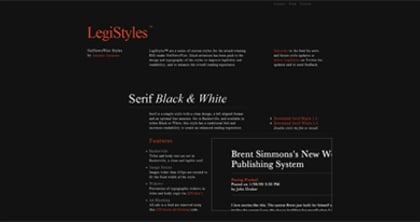 LegiStyles Thumbnail Preview