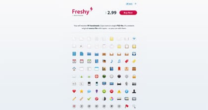 Freshy Icons Thumbnail Preview