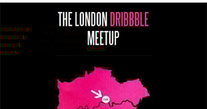 The London Dribbble Meetup Thumbnail Preview