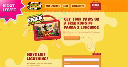 Free Kung Fu Panda 2 Lunchbox Thumbnail Preview