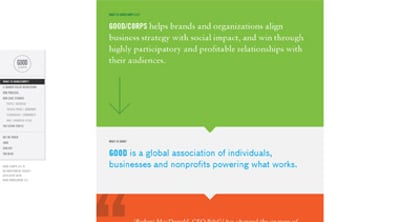 GOOD Corps Thumbnail Preview