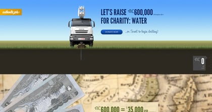 Authentic Jobs Charity: Water Campaign 2011 Thumbnail Preview