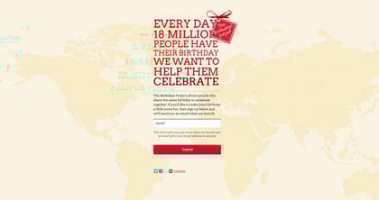 The Birthdays Project Thumbnail Preview