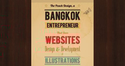 The Peach Design Thumbnail Preview