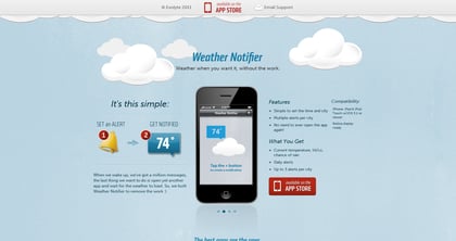 Weather Notifier Thumbnail Preview