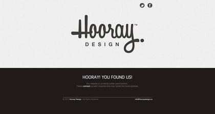 Hooray Design Thumbnail Preview