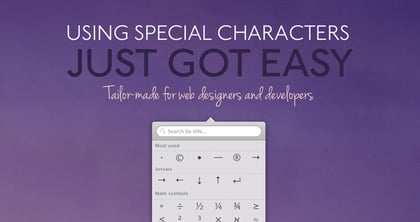 Characters mac app Thumbnail Preview