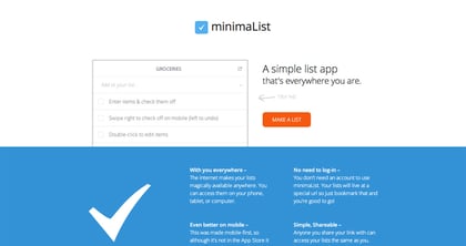 minimaList Thumbnail Preview