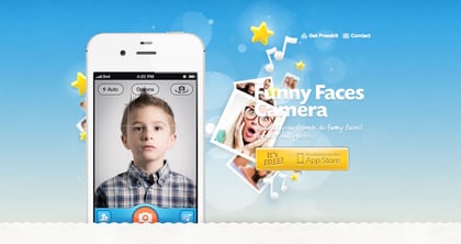 Funny Faces Camera Thumbnail Preview