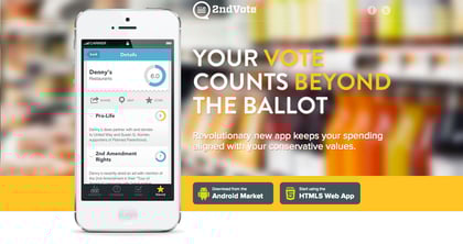 2nd Vote Shopping App Thumbnail Preview