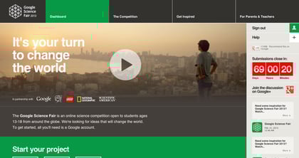 Google Science Fair 2013 Thumbnail Preview