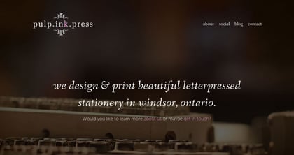 Pulp Ink Press Thumbnail Preview