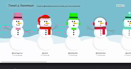 Tweet a Snowman Thumbnail Preview
