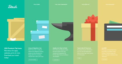 Stash Flat Icons Thumbnail Preview