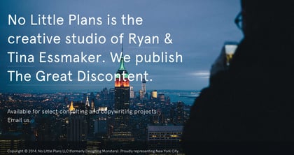 No Little Plans Thumbnail Preview