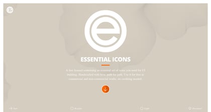 Essential Icons Thumbnail Preview
