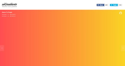 uiGradients Thumbnail Preview