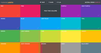 Material Palette Thumbnail Preview