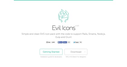 Evil Icons Thumbnail Preview