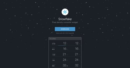 Snowflake Thumbnail Preview
