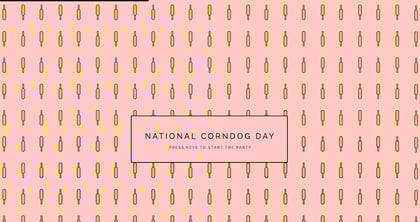 National Corndog Day Thumbnail Preview