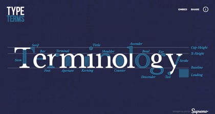Type Terms Thumbnail Preview