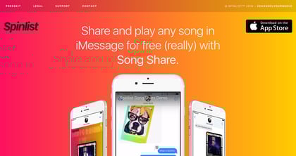 Spinlist SongShare Thumbnail Preview