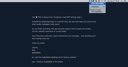 AudioNotes Thumbnail Preview