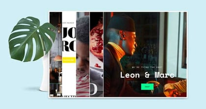 5 New One Page Templates From Squarespace