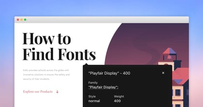 5 ways to Identify Fonts in a Web Page