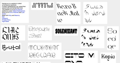 themtyp.es Thumbnail Preview