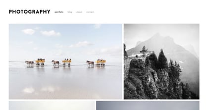 Top 5 Squarespace photography portfolio templates [video]