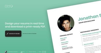 Résumé Maker Thumbnail Preview