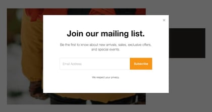 Using Squarespace to announce your Startup and gather Email Leads