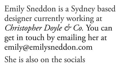 Emily Sneddon Thumbnail Preview