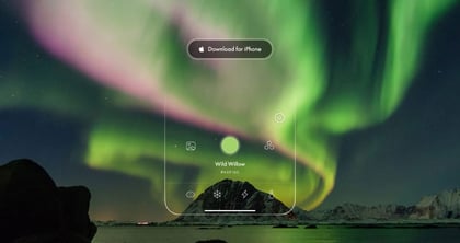 Clever Landing Pages demonstrating their product in-page
