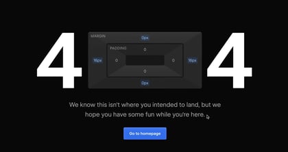 Top 404 Page Message Examples