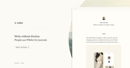 Whilst Thumbnail Preview