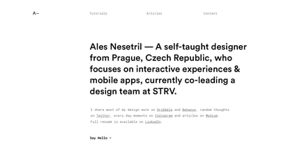 Ales Nesetril Thumbnail Preview