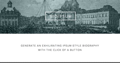 BioIpsum Thumbnail Preview