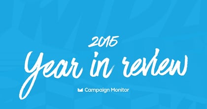 Campaign Monitor 2015 Year in Review Thumbnail Preview