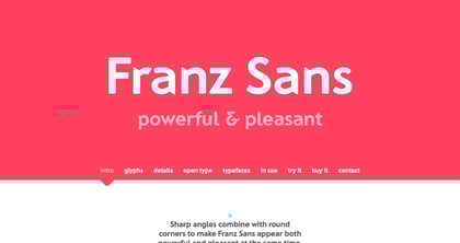 Franz Sans Thumbnail Preview