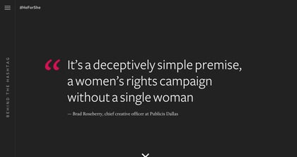 Behind The Hashtag: #HeForShe Thumbnail Preview