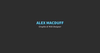 Alex MacDuff Thumbnail Preview