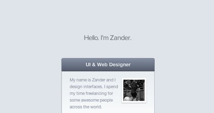 Zander Brade Thumbnail Preview