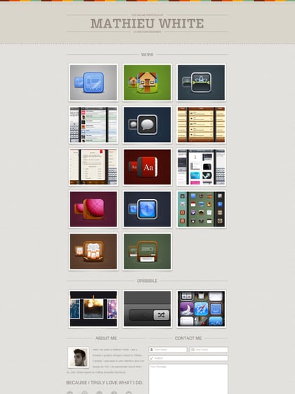 Mathieu White Thumbnail Preview