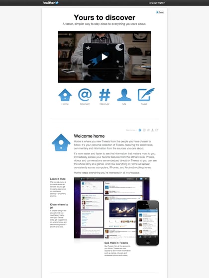Twitter: Yours to discover Thumbnail Preview