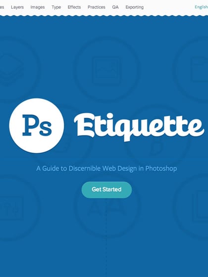 Photoshop Etiquette Thumbnail Preview